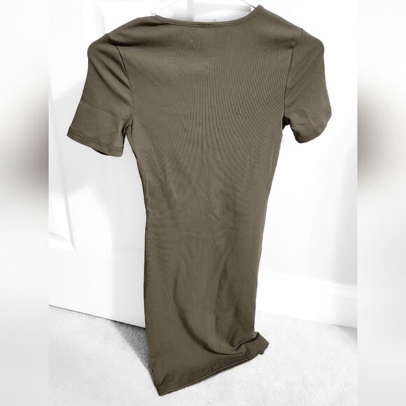 Olive Green Dress Size XS - Picture 2 of 6